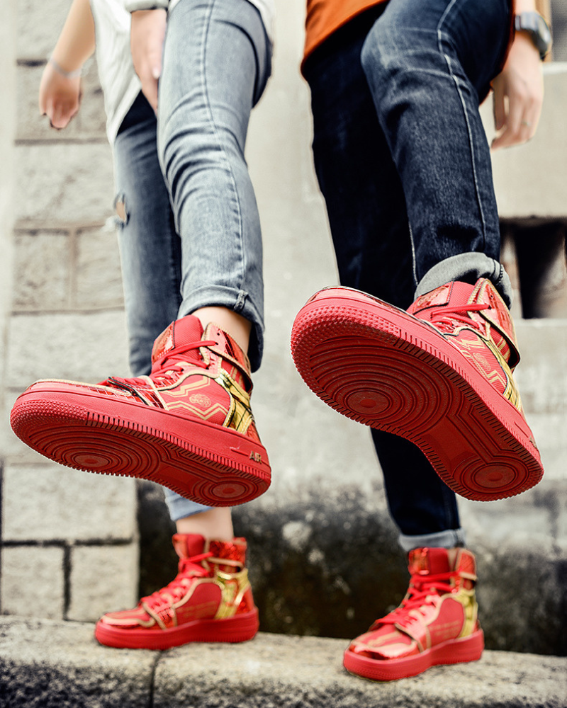 Coolshine High-Top Platform Unisex Sneakers