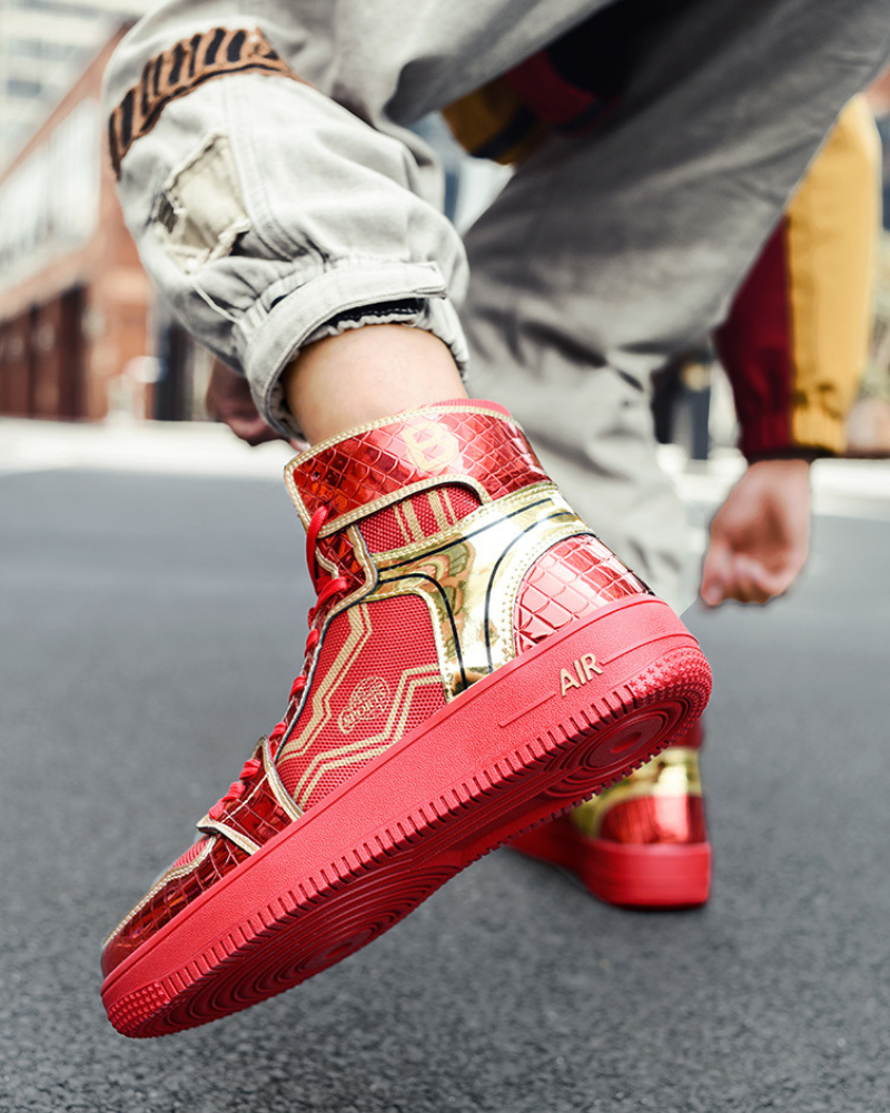 Coolshine High-Top Platform Unisex Sneakers