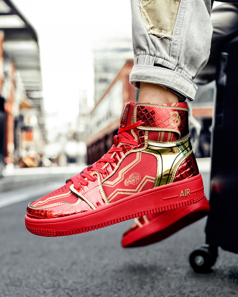Coolshine High-Top Platform Unisex Sneakers