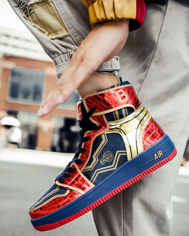 Coolshine High-Top Platform Unisex Sneakers