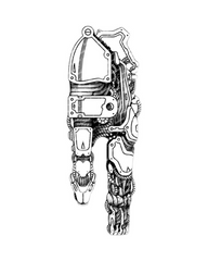 Hand Cyberpunk Tattoo