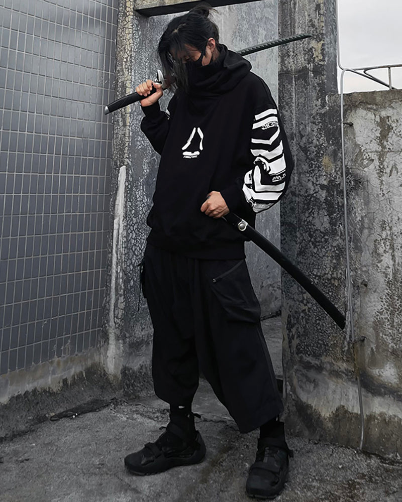 Cyberpunk City Futuristic Sci-Fi Hoodie
