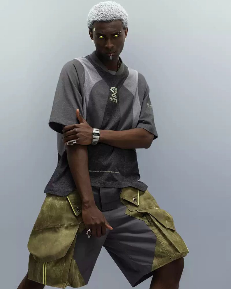 Cyberpunk Corrosion Module Functional Shorts