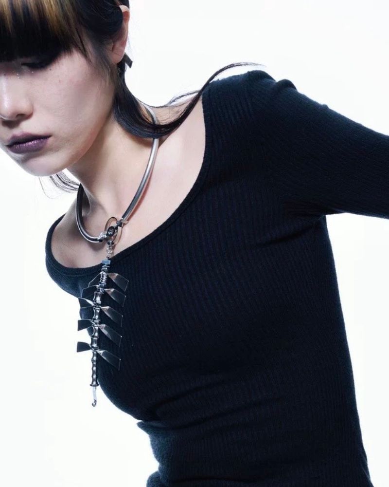 Cyberpunk Handmade Multi-functional Necklace