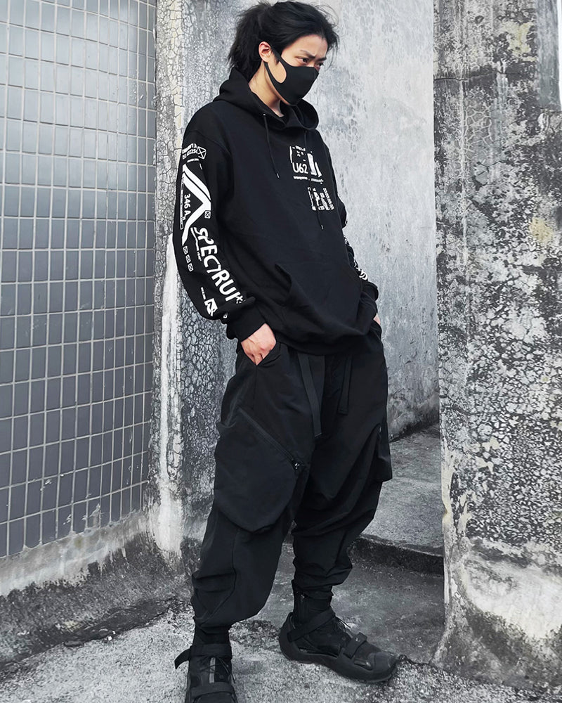 Cyberpunk Hannya Ninja Hoodie