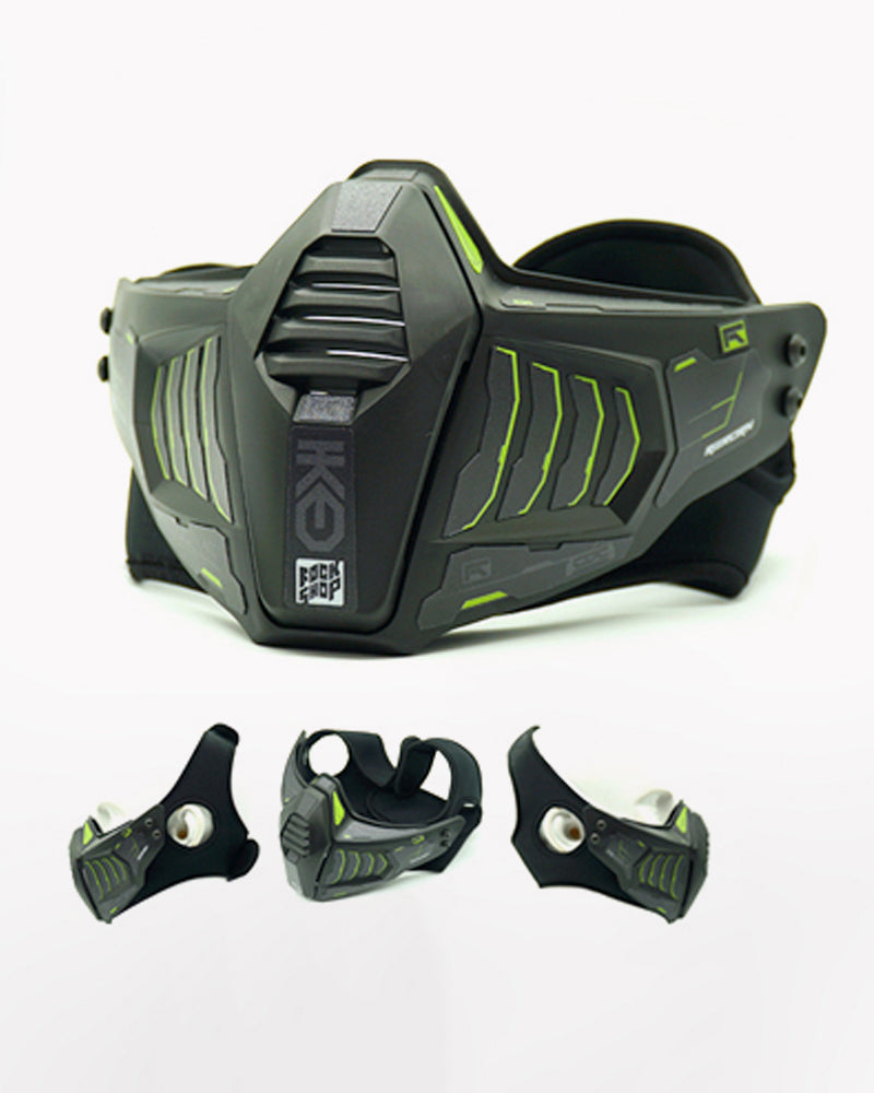 Cyberpunk Hero Half Face Mask