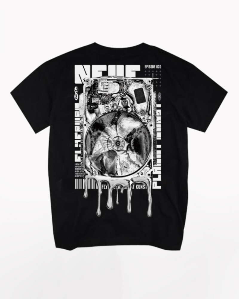 Cyberpunk  Cotton Hip-Hop Rock T-Shirt