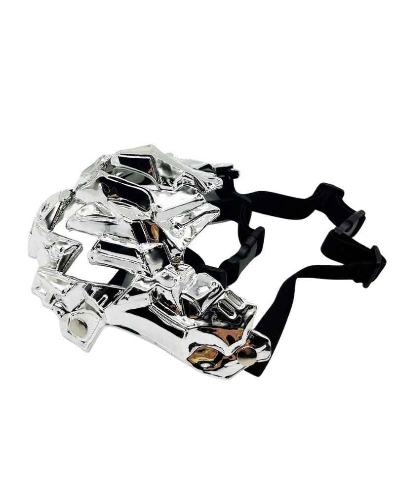 Cyberpunk Japanese Mechanical Mask