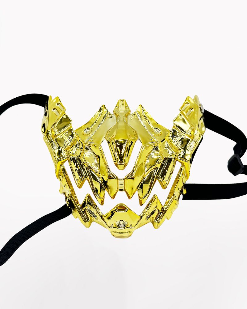 Cyberpunk Japanese Mechanical Mask