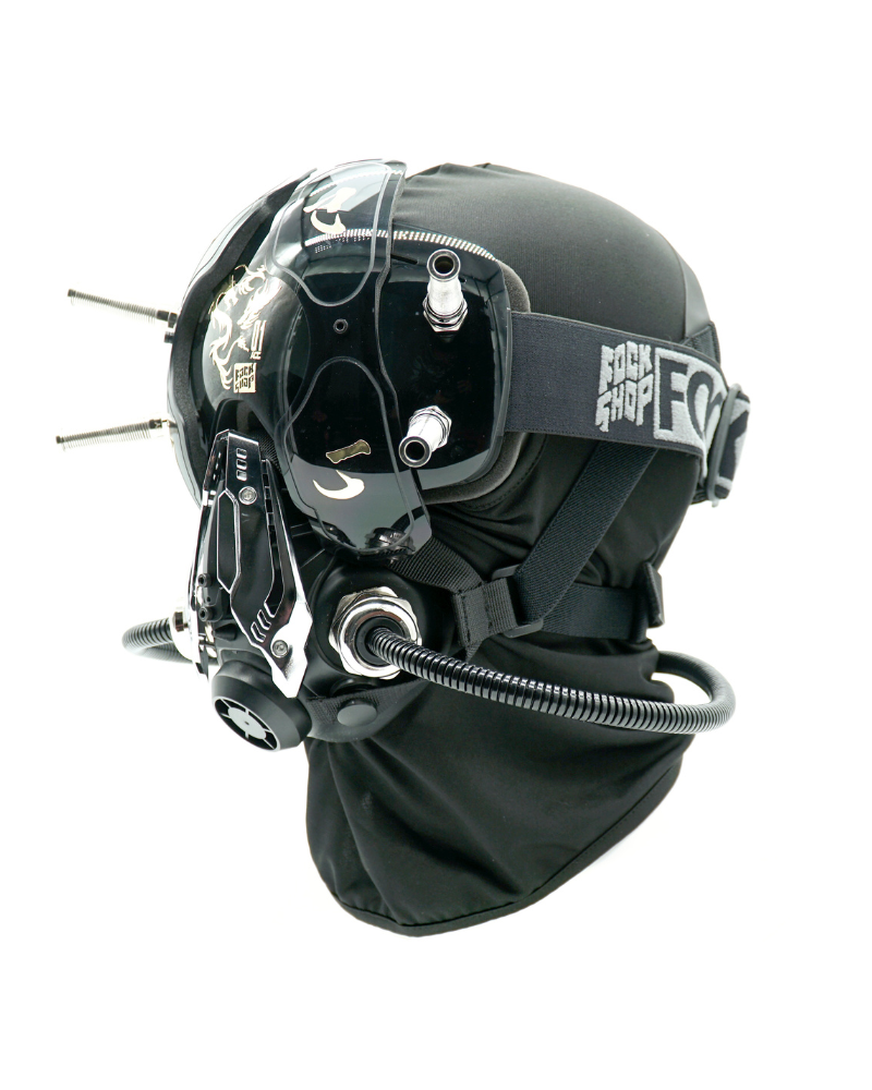 Cyberpunk Dragon Goggles And Mask