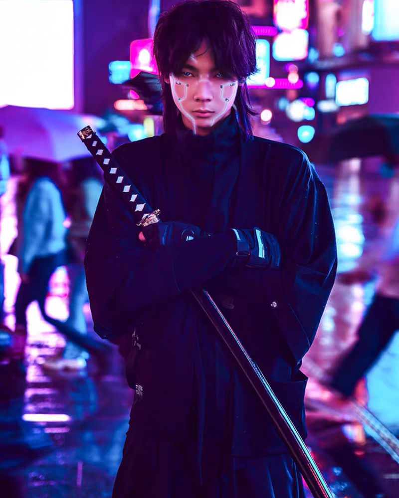 Cyberpunk Ninja Kimono Jacket