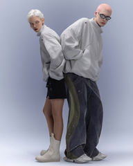 Cyberpunk Outfits High-Street Oversized Pullover Sweatshirt