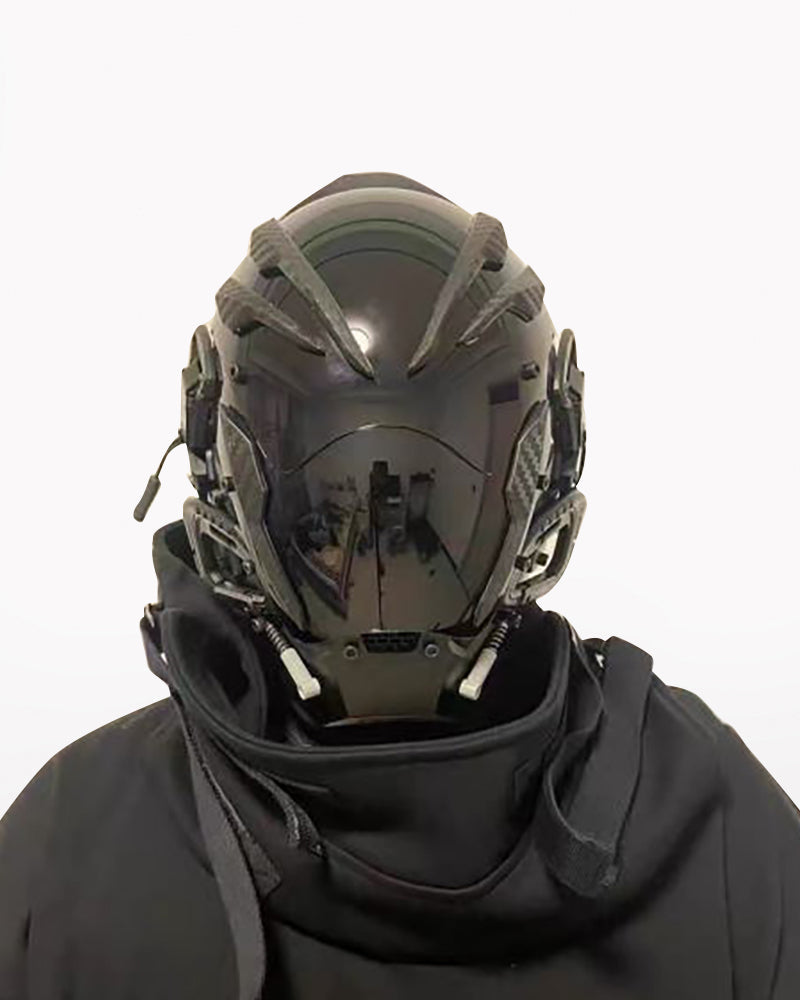 Party Music Festival Cyberpunk Helmet Mask