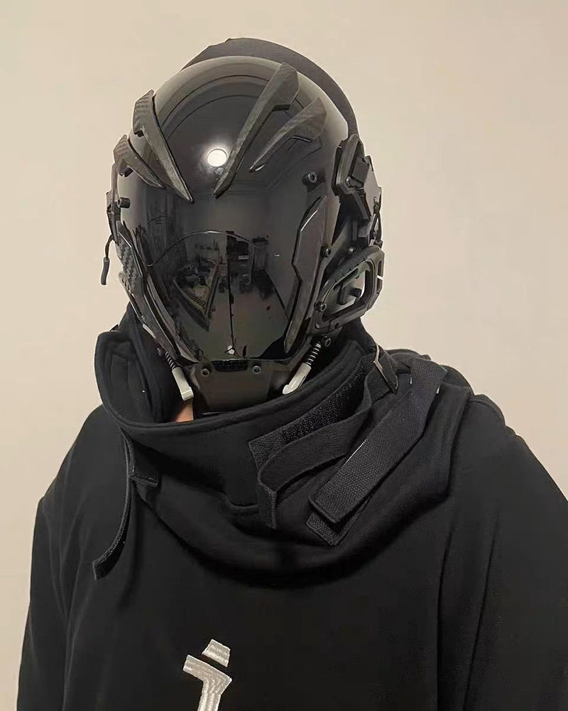 Party Music Festival Cyberpunk Helmet Mask