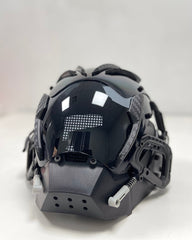 Party Music Festival Cyberpunk Helmet Mask
