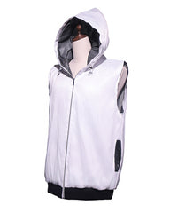 Cyberpunk Rave Clothing Luminous Hooded Vest