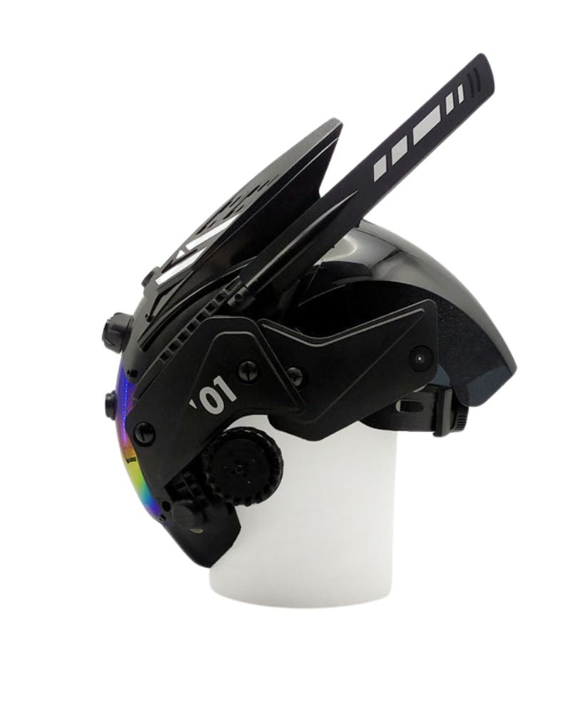 Cyberpunk Sci-Fi Future Helmet