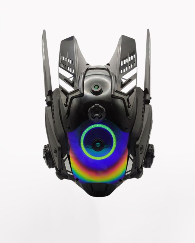 Cyberpunk Sci-Fi Future Helmet