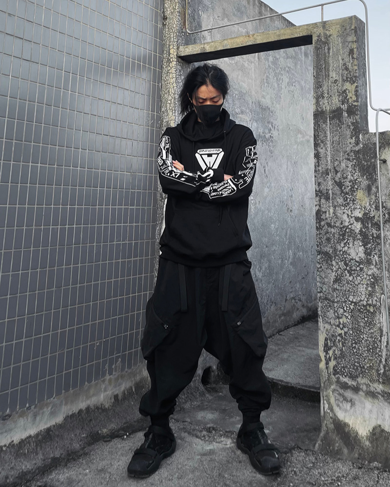 Cyberpunk Skull Hoodie