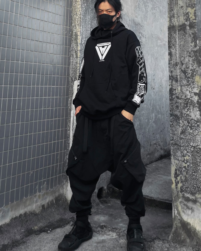 Cyberpunk Skull Hoodie