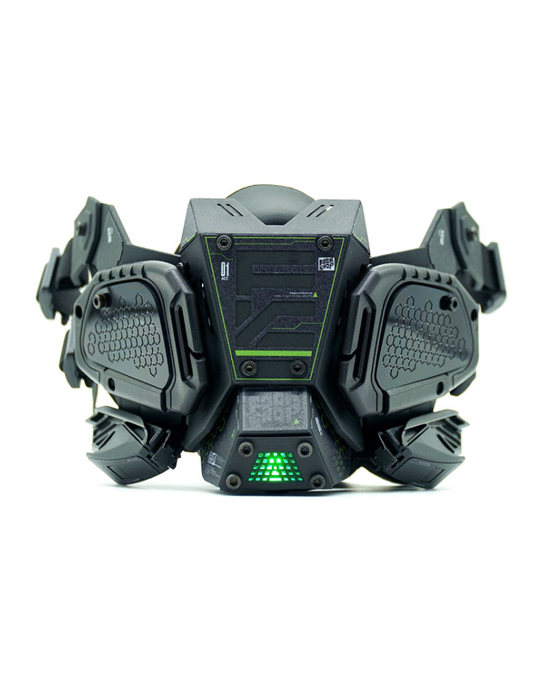 Cyberpunk Half Face Mask