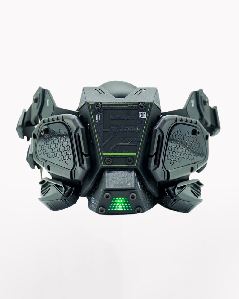 Cyberpunk Half Face Mask