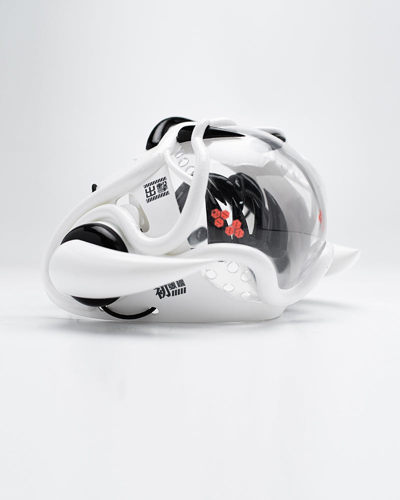 Style Piranha Cyberpunk Half Face Mask