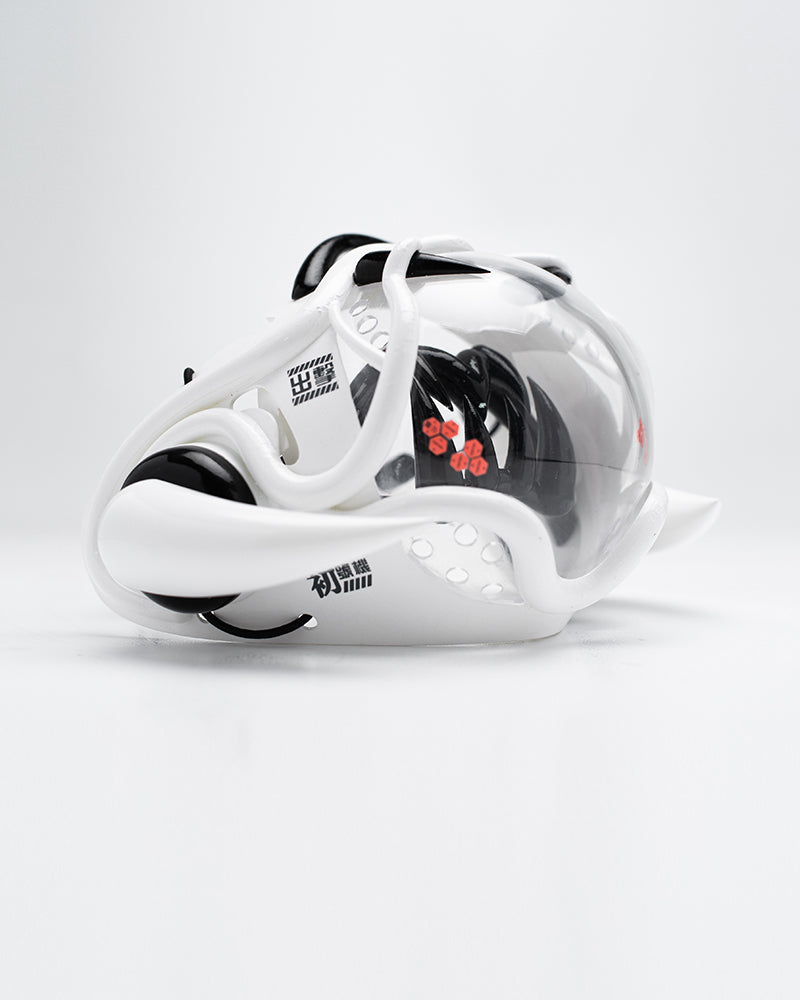 Style Piranha Cyberpunk Half Face Mask