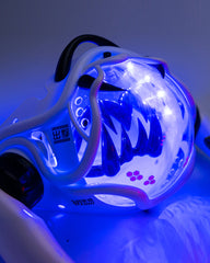 Style Piranha Cyberpunk Half Face Mask