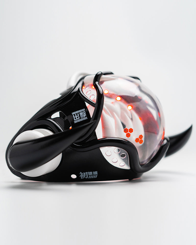 Style Piranha Cyberpunk Half Face Mask