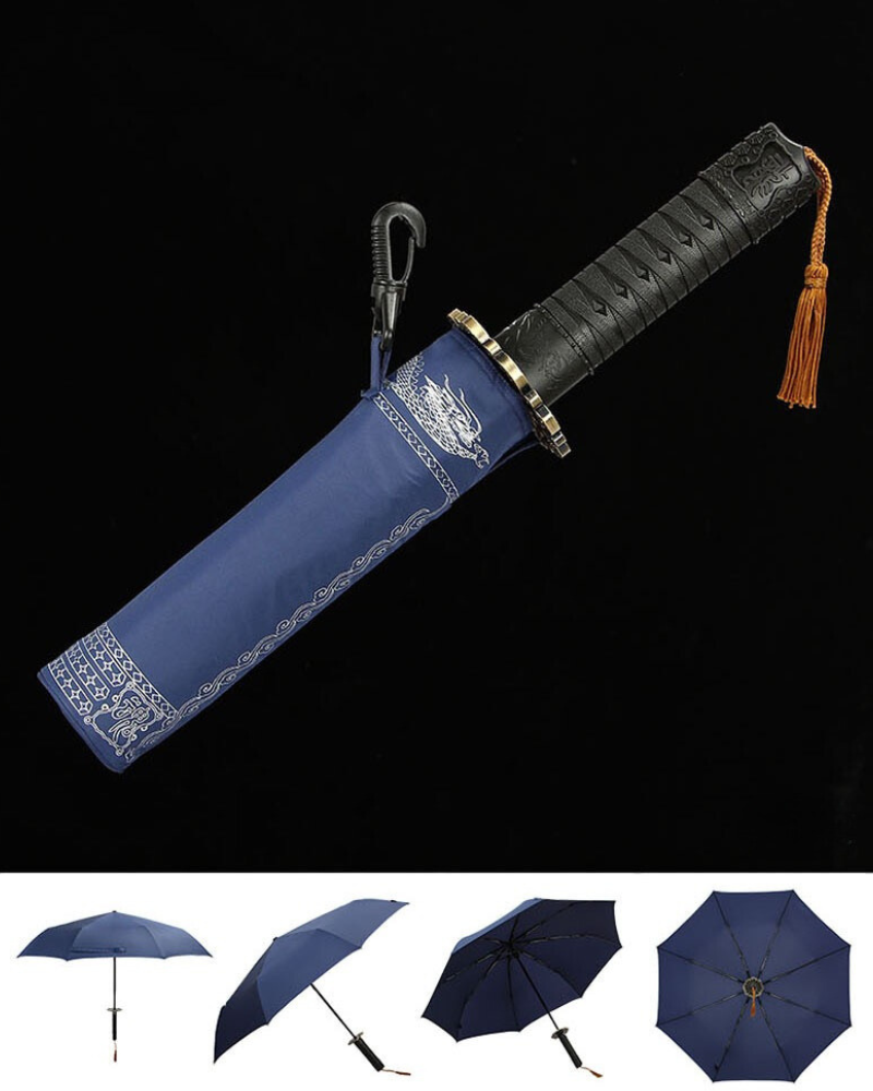 Cyberpunk Mini Katana Umbrella
