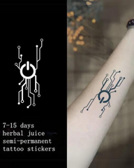 Circuit Ideas Cyberpunk Tattoo