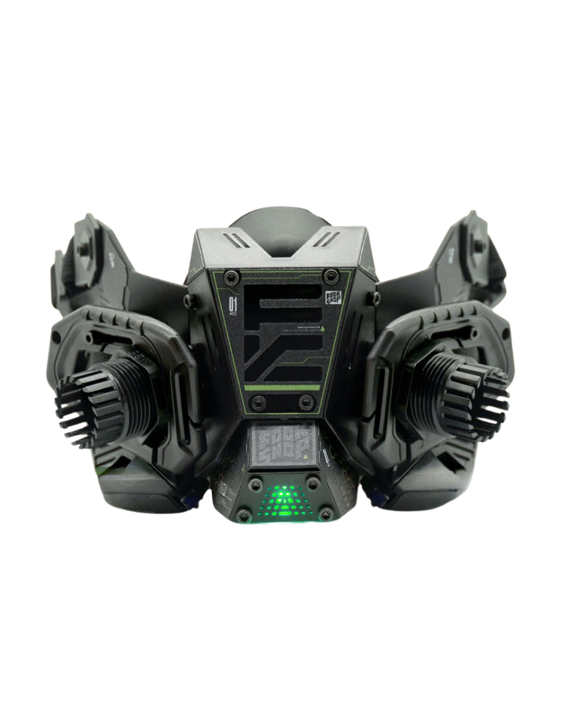Cyberpunk Half Face Mask