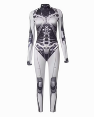 Cyberpunk Cosplay Future Warrior Women Bodysuit