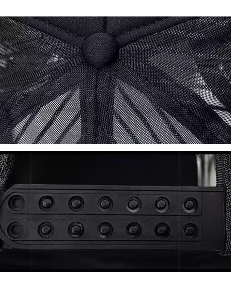 Cyberpunk Mech-Horn Tactical Cap Mask Hand Armor