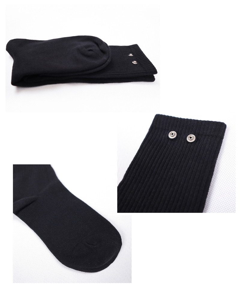 Dark Aesthetic Ninja Mid-Calf Socks