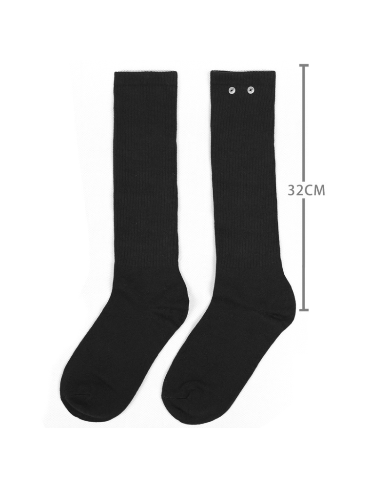 Dark Aesthetic Ninja Mid-Calf Socks