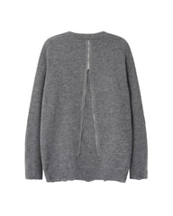 Double Zipper Oversize Lover Sweater