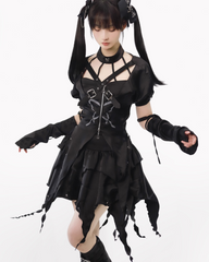 Dream Butterfly Tank Top Skirt Set (Sold Separately)