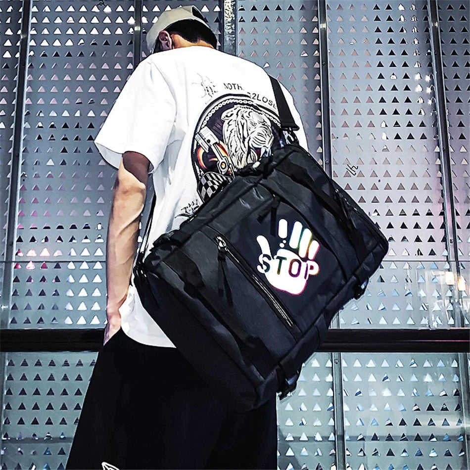 Reflecting Back Pack Colourful Reflective Backpack – Rabock