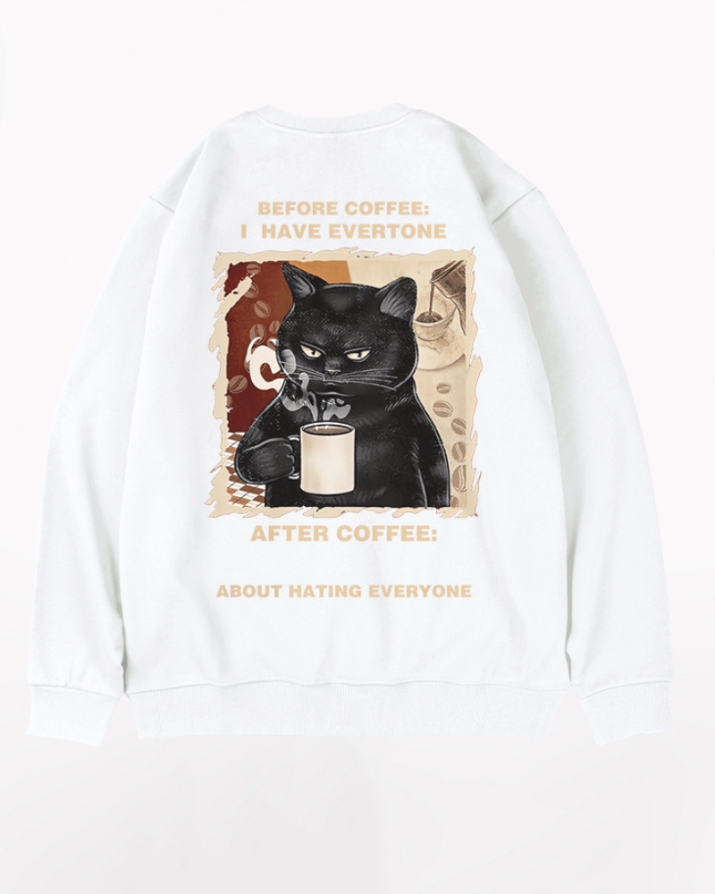 Fun Street Cartoon Hip-Hop Oversized Sweatshirt