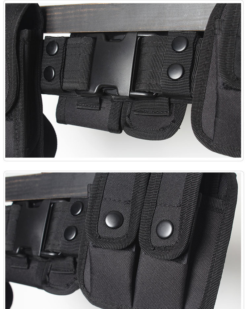 Functional 9-PC Waist Bag Belt