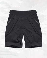 Functional Zipper Pockets Cargo Shorts