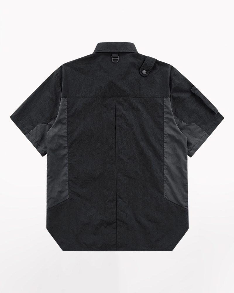 Functional Chest Bag Cargo Shirt