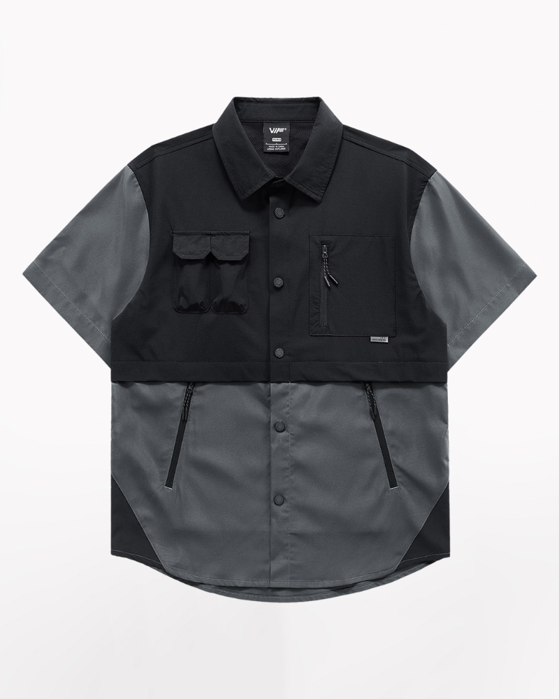 Functional Color-Block Shirt