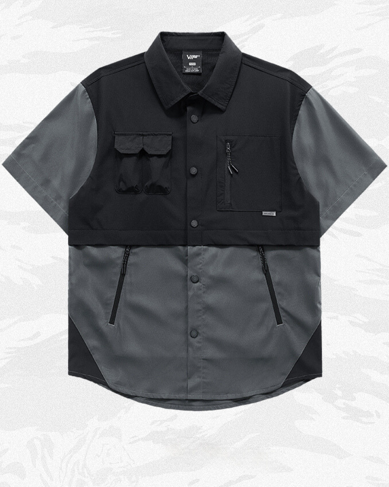 Functional Color-Block Shirt