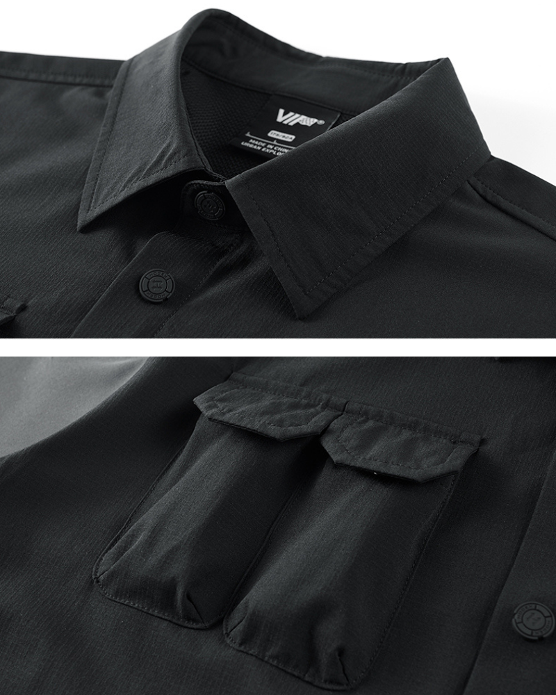 Functional Color-Block Shirt