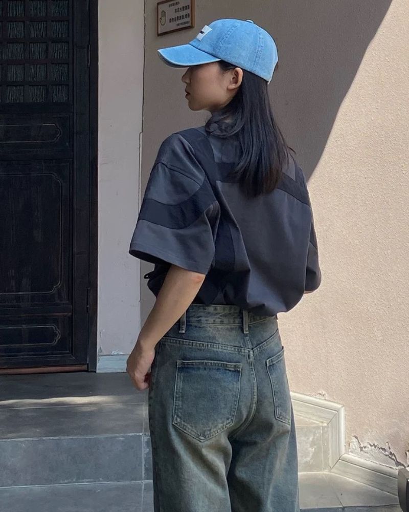Functional Color Block T-Shirt