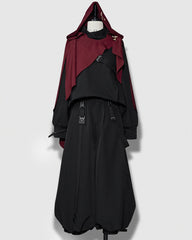 Functional Dark Cool Unisex Sweatershirt&Pants&Cape（Sold Separately)