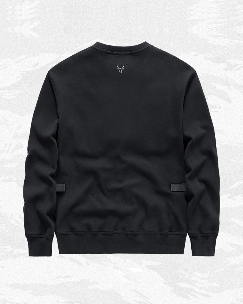 Fake Two Vest Tactical Sweatshirt